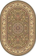 Овальный ковер из Молдовы обычный ворс ATLAS 3833 41366 ОВАЛ