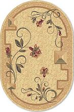 Овальный ковер из Молдовы обычный ворс ATLAS 3753 41344 ОВАЛ